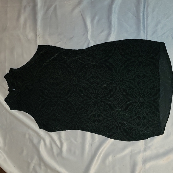 Burned Velvet Gogo Dress XL - Picture 2 of 4